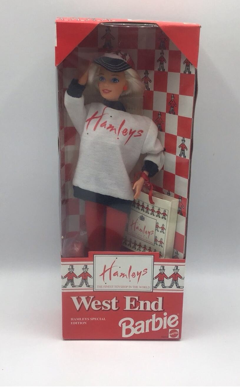 Vintage 1995 West End Barbie Doll Hamleys Toy Store Special Edition NIB 15513